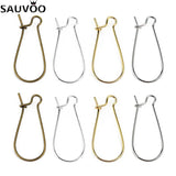 200pcs French Style Kidney Ear Wire Earring Hook Findings