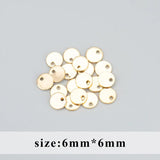 DIY Zircon Pendants & Earrings 20pcs/lot