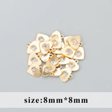 DIY Zircon Pendants & Earrings 20pcs/lot