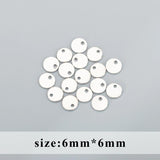 DIY Zircon Pendants & Earrings 20pcs/lot