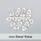 DIY Zircon Pendants & Earrings 20pcs/lot