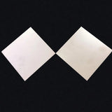 301 Stainless Steel Sheet Plate 100x100mm