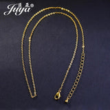 5pcs Zinc Alloy Chain with Lobster Clasps for Necklace DIY Jewelry Making