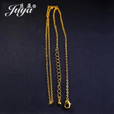 5pcs Zinc Alloy Chain with Lobster Clasps for Necklace DIY Jewelry Making