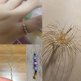 0.3-1.0mm Real Plated Brass Copper Wire for DIY Jewelry Making