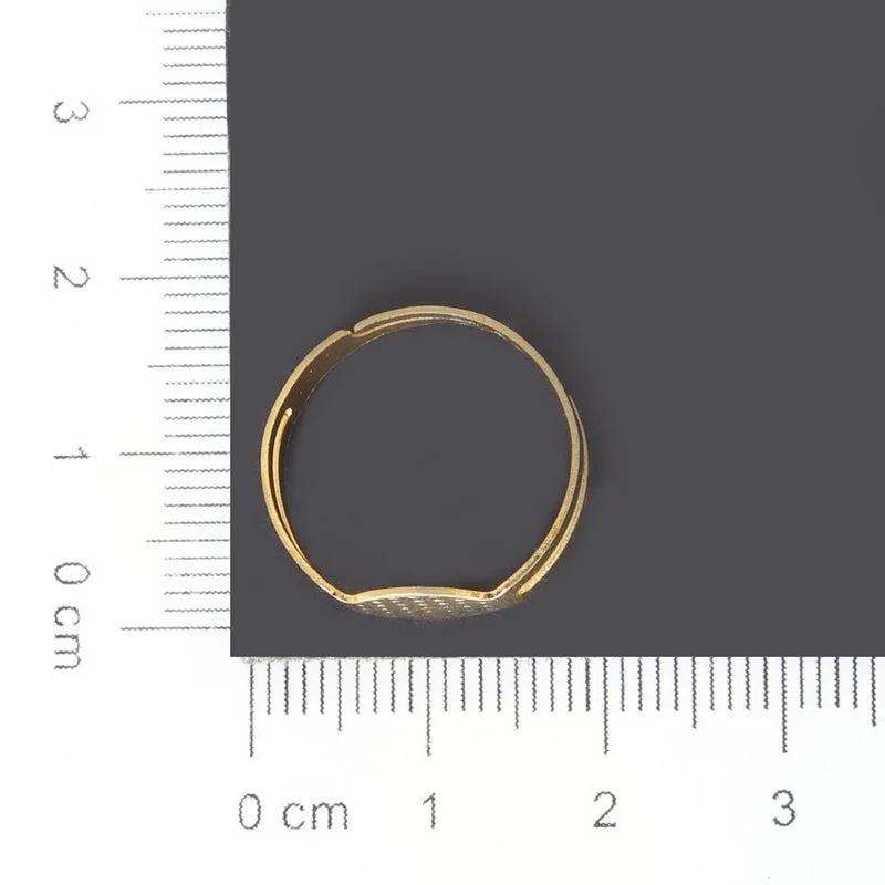 Wholesale!!! 120Pcs Open Ring Circle With Pad 18mm/19mm Silver Bronze Plated