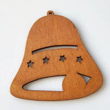 10 pcs Christmas Wooden Jewelry Accessories DIY Earring Necklace Making
