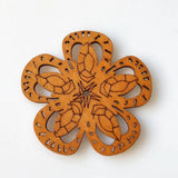 10 pcs Christmas Wooden Jewelry Accessories DIY Earring Necklace Making