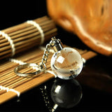 Crystal Led Light Keychain Car Key Chain Key Ring for Sportsman Gift