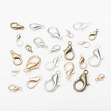 100Pcs Silver Plated Lobster Clasp Hooks for Jewelry Making