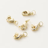 5mm Lobster Clasps for Jewelry Making DIY - 14k&18k Plated Fittings