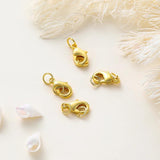 5mm Lobster Clasps for Jewelry Making DIY - 14k&18k Plated Fittings