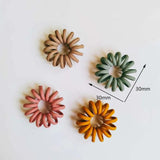 6pcs Round Wire Circle Loop Pendant Earring Necklace Charms Supplies