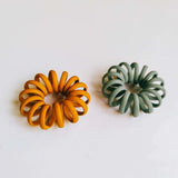6pcs Round Wire Circle Loop Pendant Earring Necklace Charms Supplies