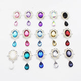 10Pcs Crystal Rhinestone Brooch DIY Wedding Invitation Decoration