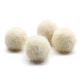 Wool Ball Eardrop Charms 12pcs