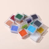 Matte Colored Clear Glass Rice Beads - DIY Necklace Hair Accessories Material