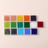 Matte Colored Clear Glass Rice Beads - DIY Necklace Hair Accessories Material