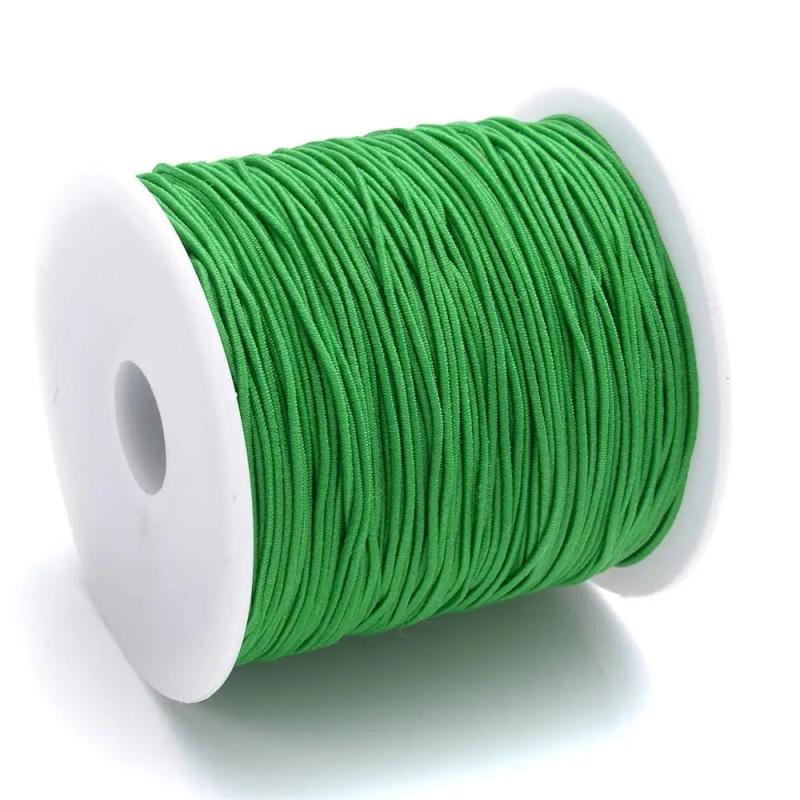 100M 1mm DIY Elastic Colored Rope Buddha Beads Beading Line Rubber Band
