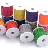 100M 1mm DIY Elastic Colored Rope Buddha Beads Beading Line Rubber Band
