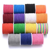 100M 1mm DIY Elastic Colored Rope Buddha Beads Beading Line Rubber Band