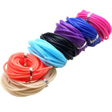 PVC Silicone Hollow Round Tube Soft Rubber Tubing for DIY Jewelry Making