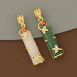4Pcs 10*39MM Jewelry Accessories Slub Shaped Pendant DIY Making Necklace Pendant