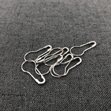 500pcs Metal Clips Maker Tag Hang Tag Safety Pins DIY Clothing Kits
