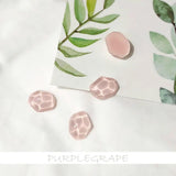 Translucent Water Wave Resin Earring Accessories 10pcs