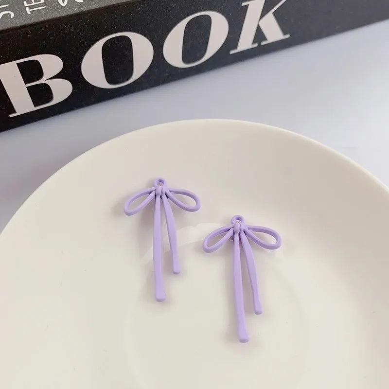 10pcs Macaron Colorful Butterfly Pendant Base Jewelry Making Findings