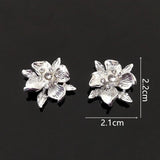 10 PCS Rhinestone Flowers for DIY Jewelry Making