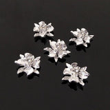 10 PCS Rhinestone Flowers for DIY Jewelry Making