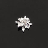 10 PCS Rhinestone Flowers for DIY Jewelry Making