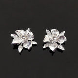 10 PCS Rhinestone Flowers for DIY Jewelry Making