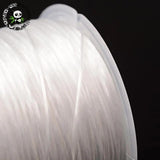 Clear Elastic Fibre Wire, 0.8mm, 60m Roll