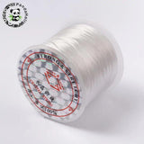 Clear Elastic Fibre Wire, 0.8mm, 60m Roll