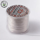 Clear Elastic Fibre Wire, 0.8mm, 60m Roll