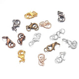 20pcs Alloy Plating Lobster Clasp 12x6/10x5mm For DIY Jewelry Making