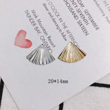 10 pc Fan-shaped Earrings Accessories for Personality Retention