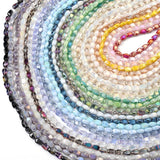 Colorful Melon Seeds Crystal Beads 6x9mm Loose Spacer Beads