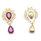 10pcs Shield Alloy Pendant Headgear Wedding Material Invitation Decoration