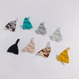 10pcs Spring and Morandi Triangle Earrings DIY Material Accessories