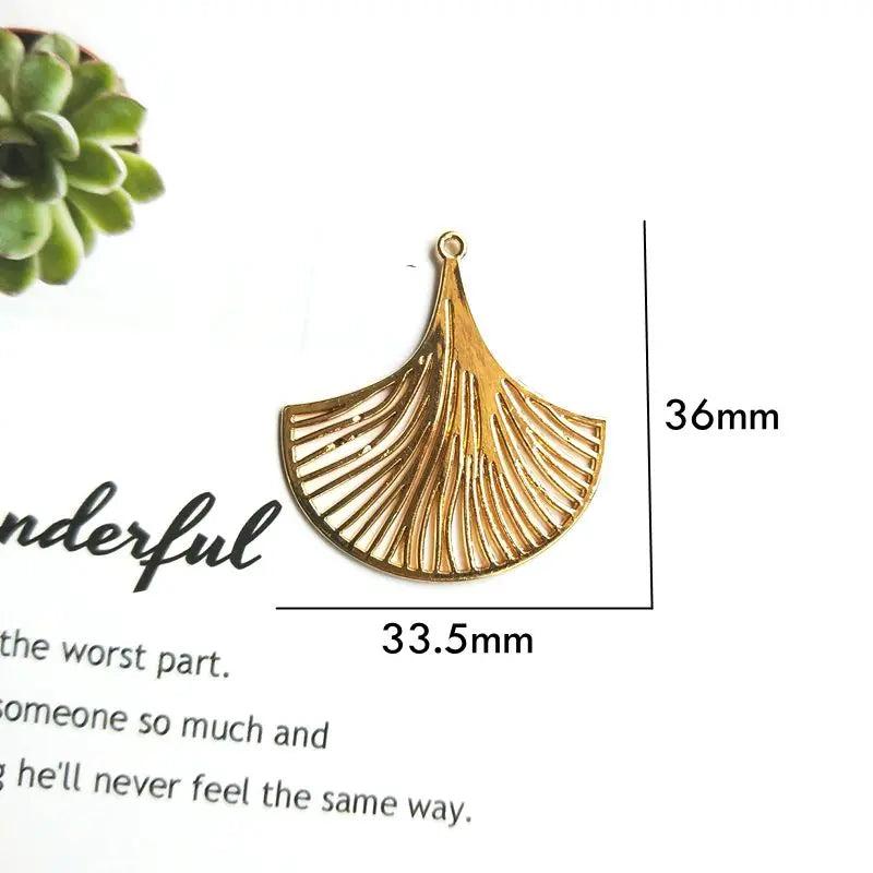 8pcs Alloy Pendant DIY Earrings Accessories Material Retro Women