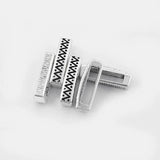 20pcs Flat Slider Beads Spacer for Flat Leather Cord Jewelry Accessories