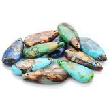 Natural Stone Water Drop Pendant Earring For Jewelry Making