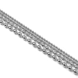 5 yd Stainless Steel Beaded Ball Chains for DIY Necklaces