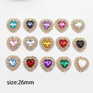 10pcs Acrylic Rhinestone Decoration DIY Jewelry Accessories