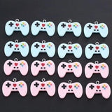 10pcs 3D Gamepad Charms Resin Earrings Pendant DIY Crafts