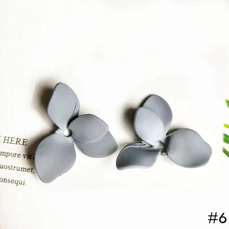 Matte Texture Multi-Color DIY Earrings Set