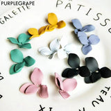 Matte Texture Multi-Color DIY Earrings Set